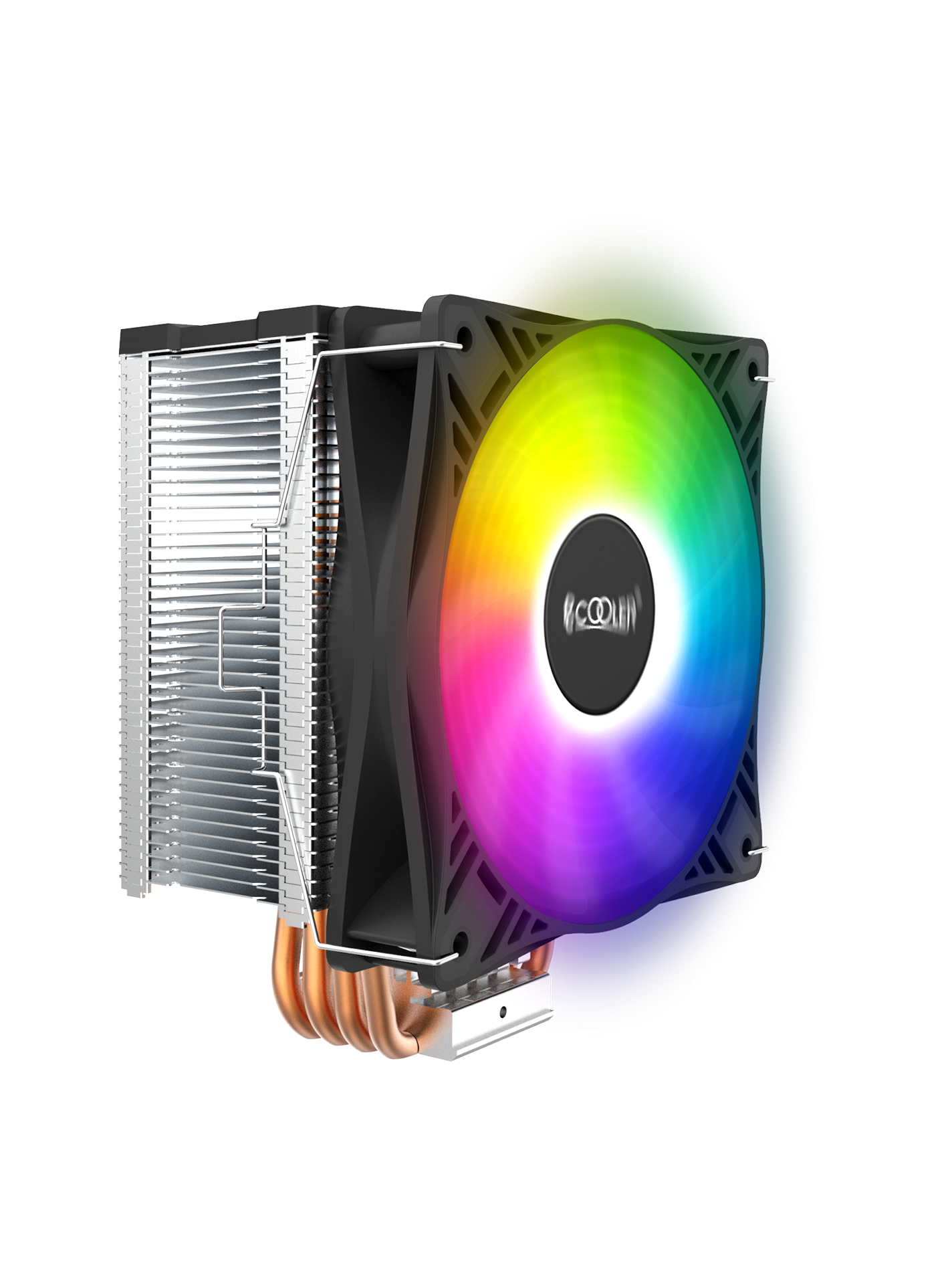 GI-X4S CPU Kühler leuchtet in RGB - Bild 1