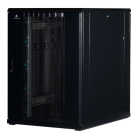 22 HE 19" Serverschrank mit Gitternetz-Türen vorne und hinten (BxTxH) 800x1000x1200mm