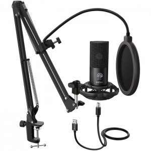 FIFINE T669 USB-Mikrofon Kit - Streaming - Podcasting schwarz