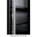 32 HE Serverschrank - 1000mm tief - schwarz - Seitenpanel