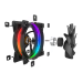 CORONA RGB Lüfter Einzelpack - Bild 4